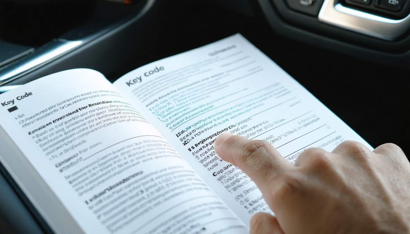 Où se cache votre code clé voiture ? 🕵️‍♂️