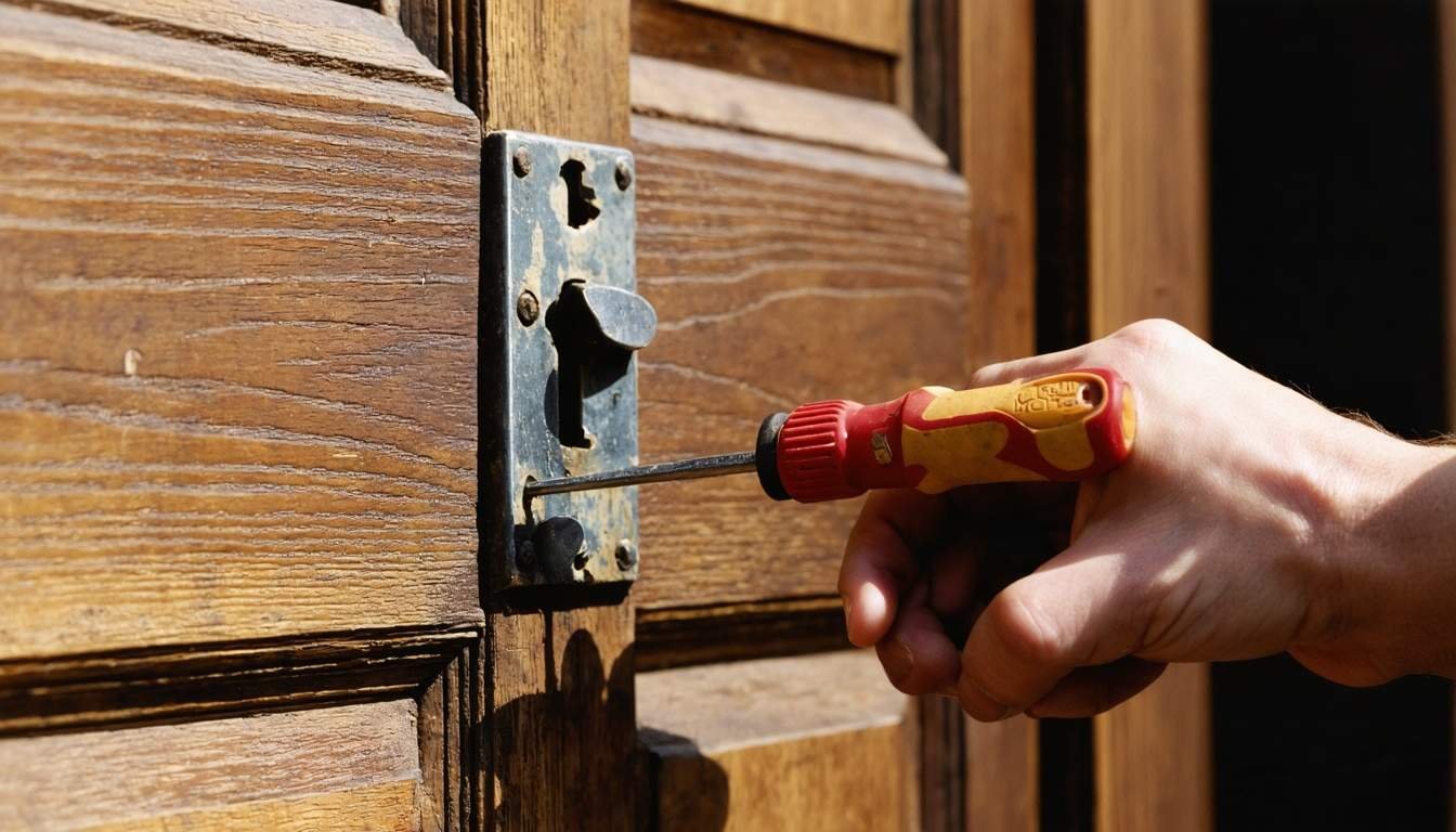 Sécuriser une porte fermée : méthode express !