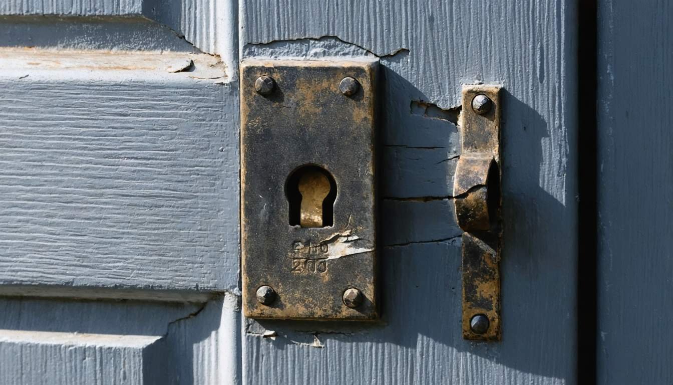 Serrure cassée : astuces pour porte bloquée